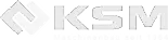 KSM Logo White